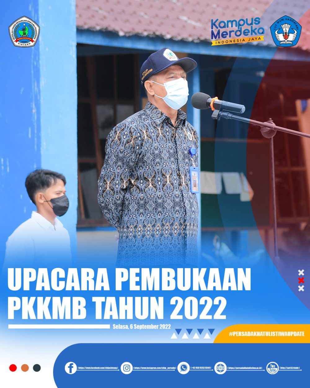 Upacara Pembukaan Pkkmb Tahun 2022